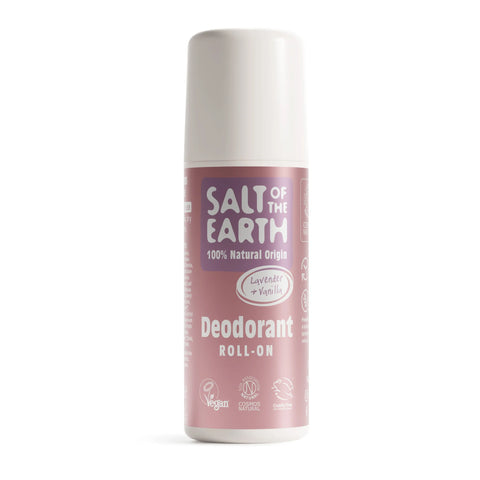 Salt the Earth Lavender & Vanilla Natural Roll-On Deodorant