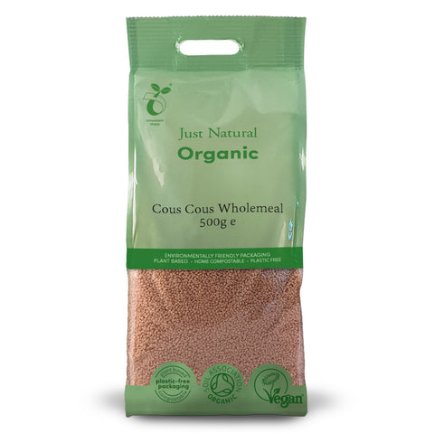 Just Natural Organic Wholemeal Couscous 500g