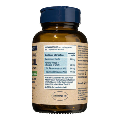 Wiley's Finest Easy Swallow Mini Softgels