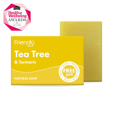 Friendly Tea Tree & Turmeric Natural Soap