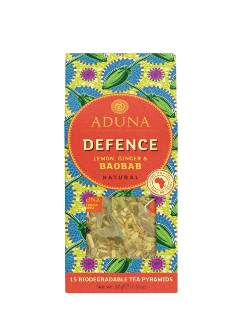 Aduna Defence Lemon Ginger & Baobab Tea