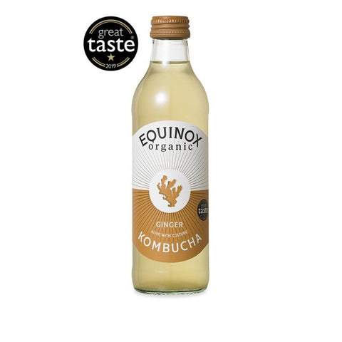 Equinox Organic Ginger Kombucha 275ml