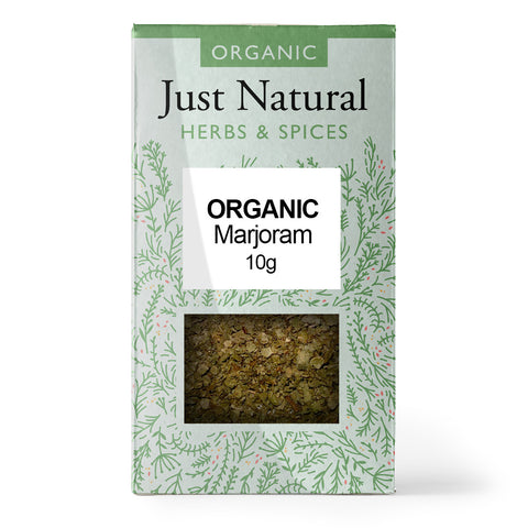 Just Natural Organic Marjoram (Box) 10g