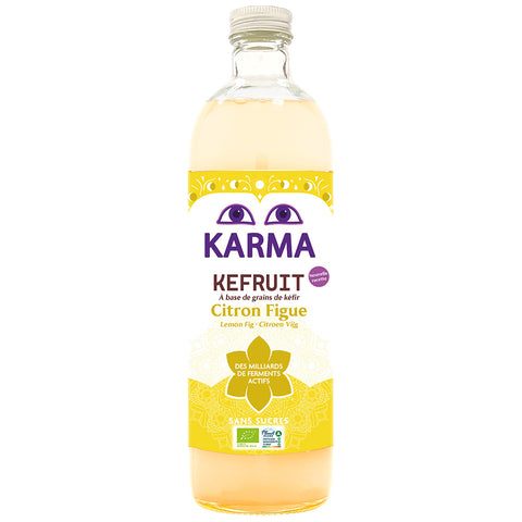Karma Water Kefir Fig & Lemon 750ml