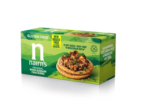 Nairns Gluten Free Original Wholegrain Cracker 160g