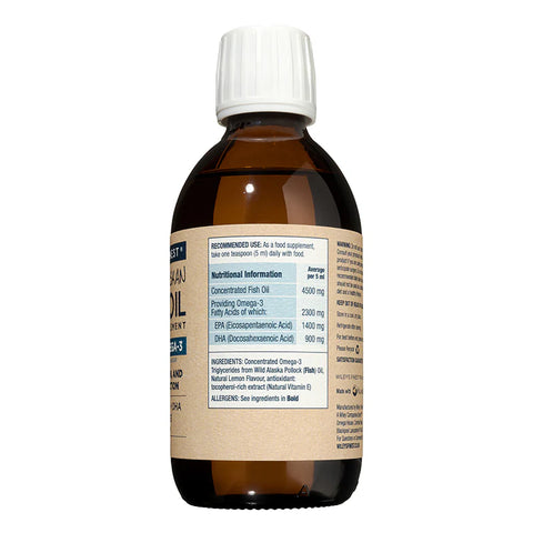 Wiley's Finest Peak Omega-3 Liquid (Lemon)